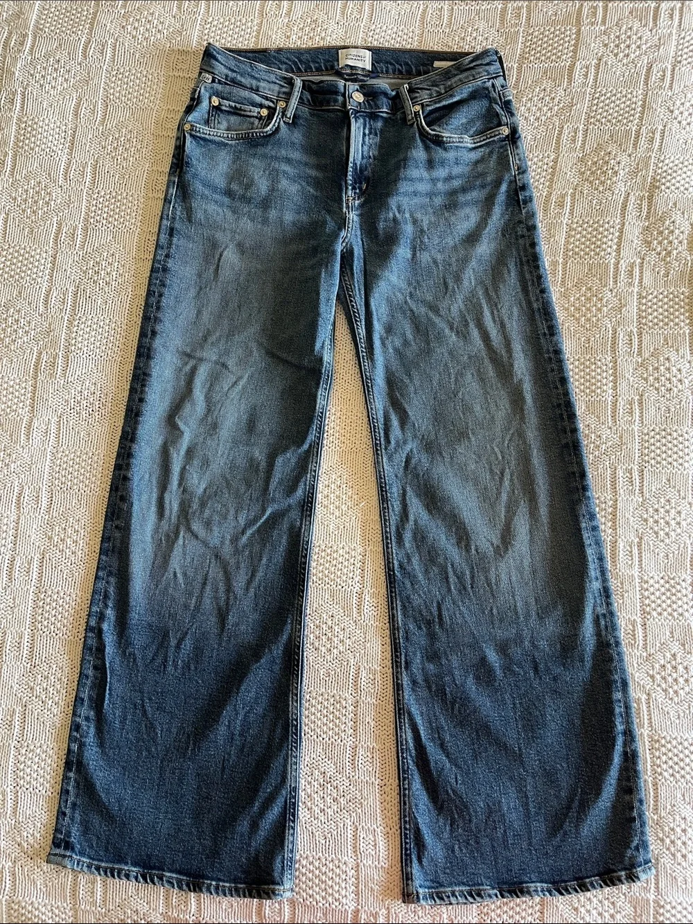 Citizens of Humanity Nora Trouser Leg Jeans in Benson Sz 28 - Picture 3 of 16